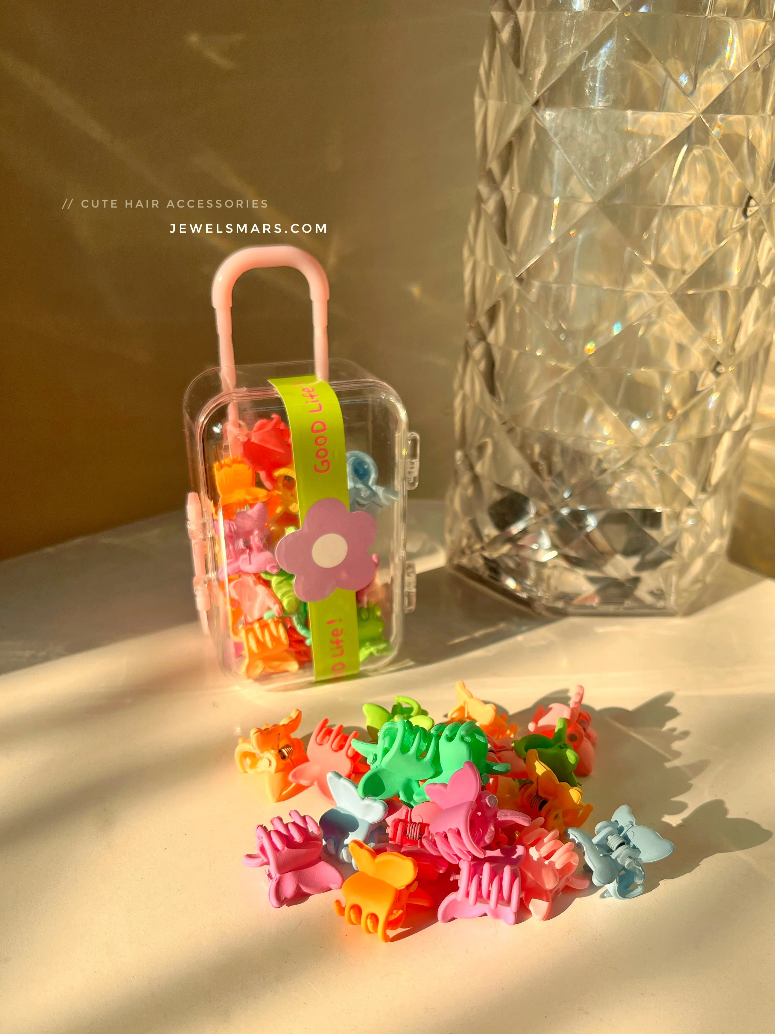 Cute Trolley Packaging Hair Clips - Image 5