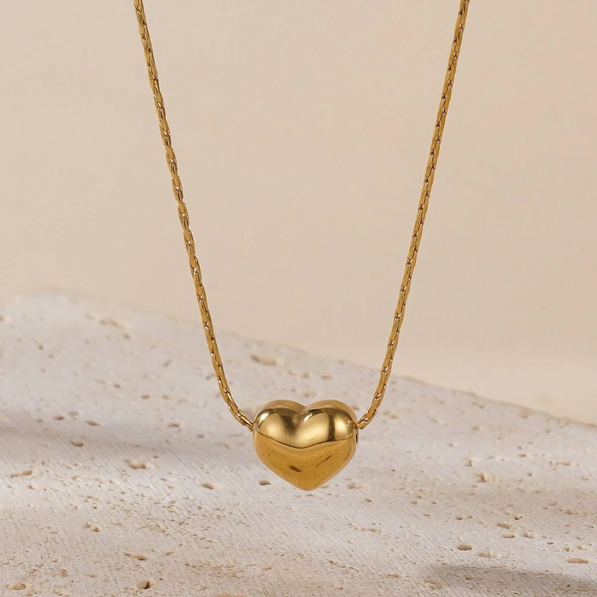 Dainty Heart Necklace - Image 5