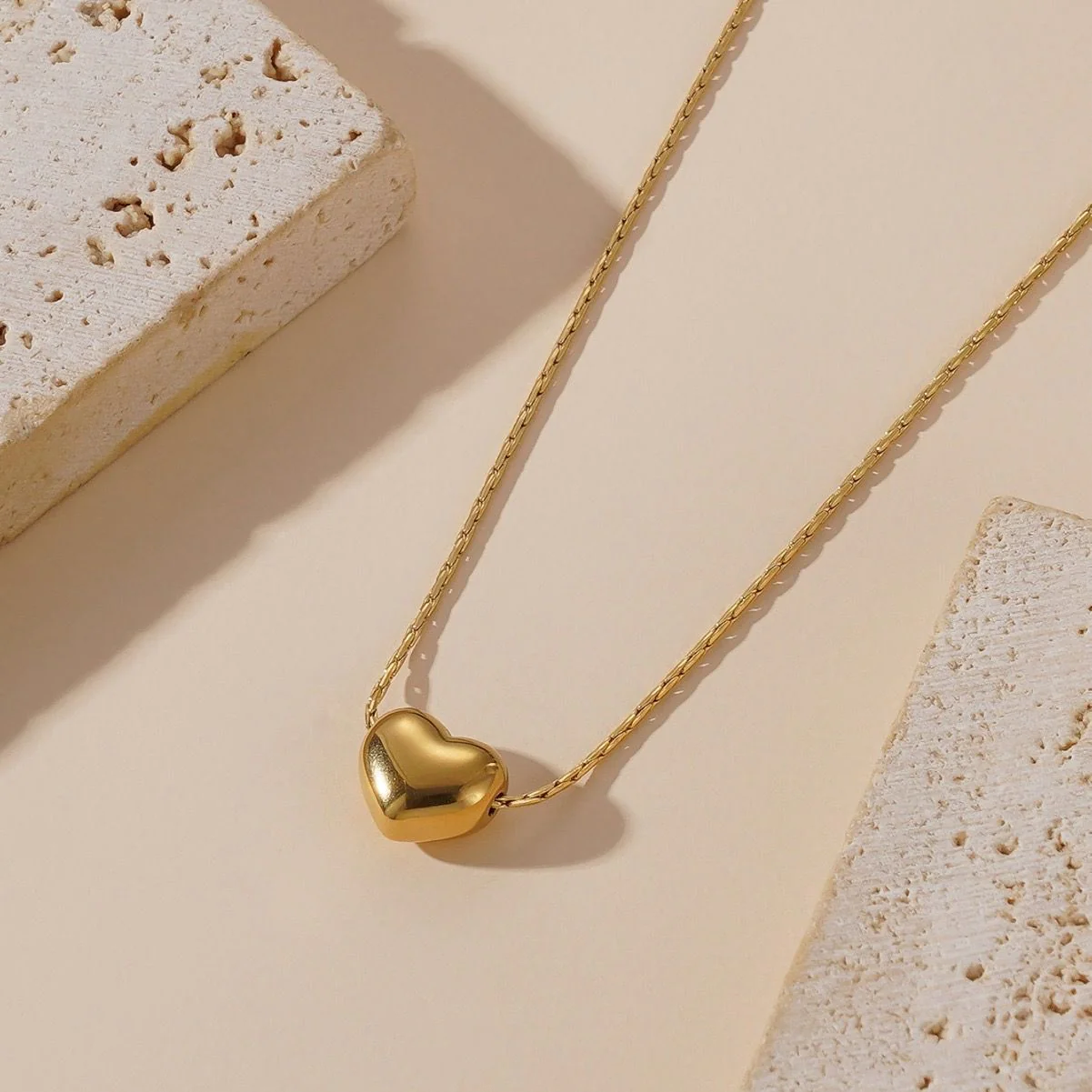 Dainty Heart Necklace - Image 7