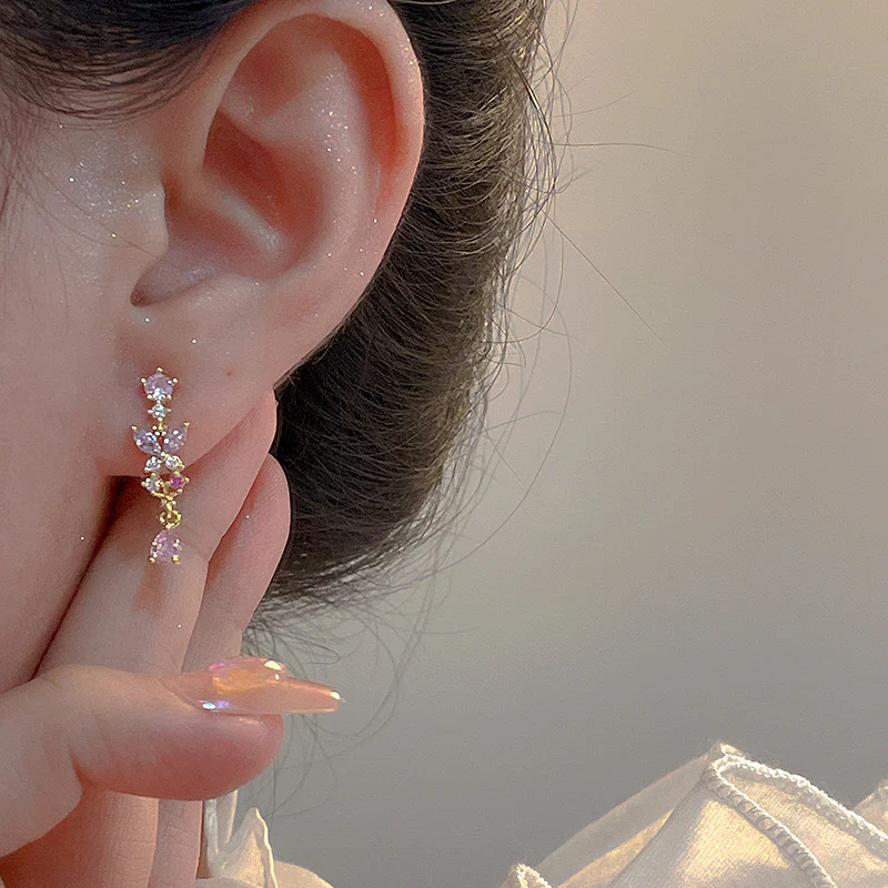 Dainty Pinkaholic Earrings - Image 2