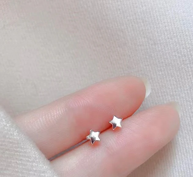 Dainty Starlet Stud Earrings - Image 4