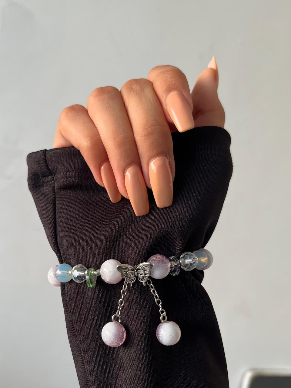 Daphne Butterfly Bracelet- purple - Image 2