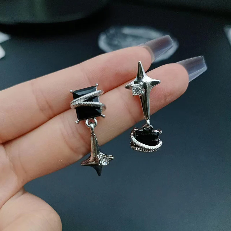 Dark Academia Mis-matched Earrings - Image 3