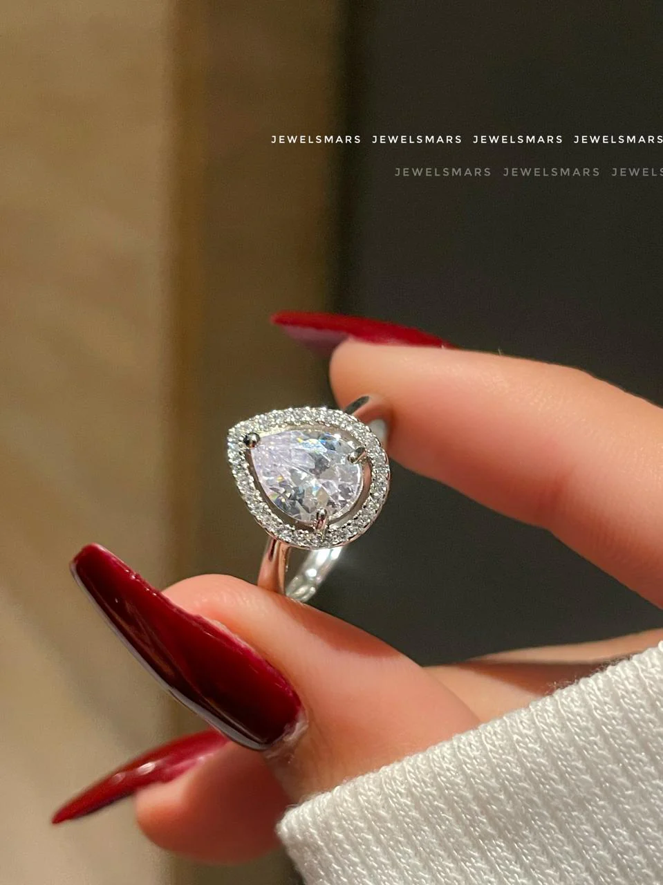 Dazzle Drop Ring - Image 2
