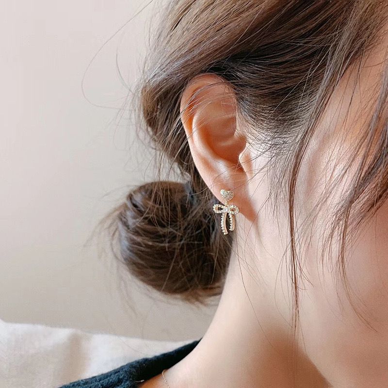 My Lil Bow Drop Earrings - Image 4