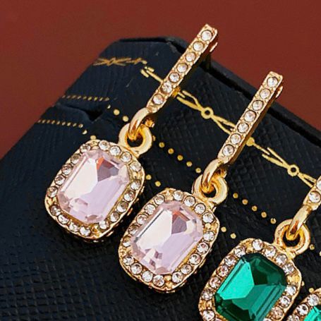 Diana Earrings- pink - Image 2