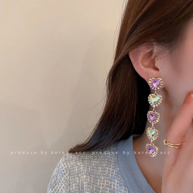 Dream Party Heart Earrings - Image 3