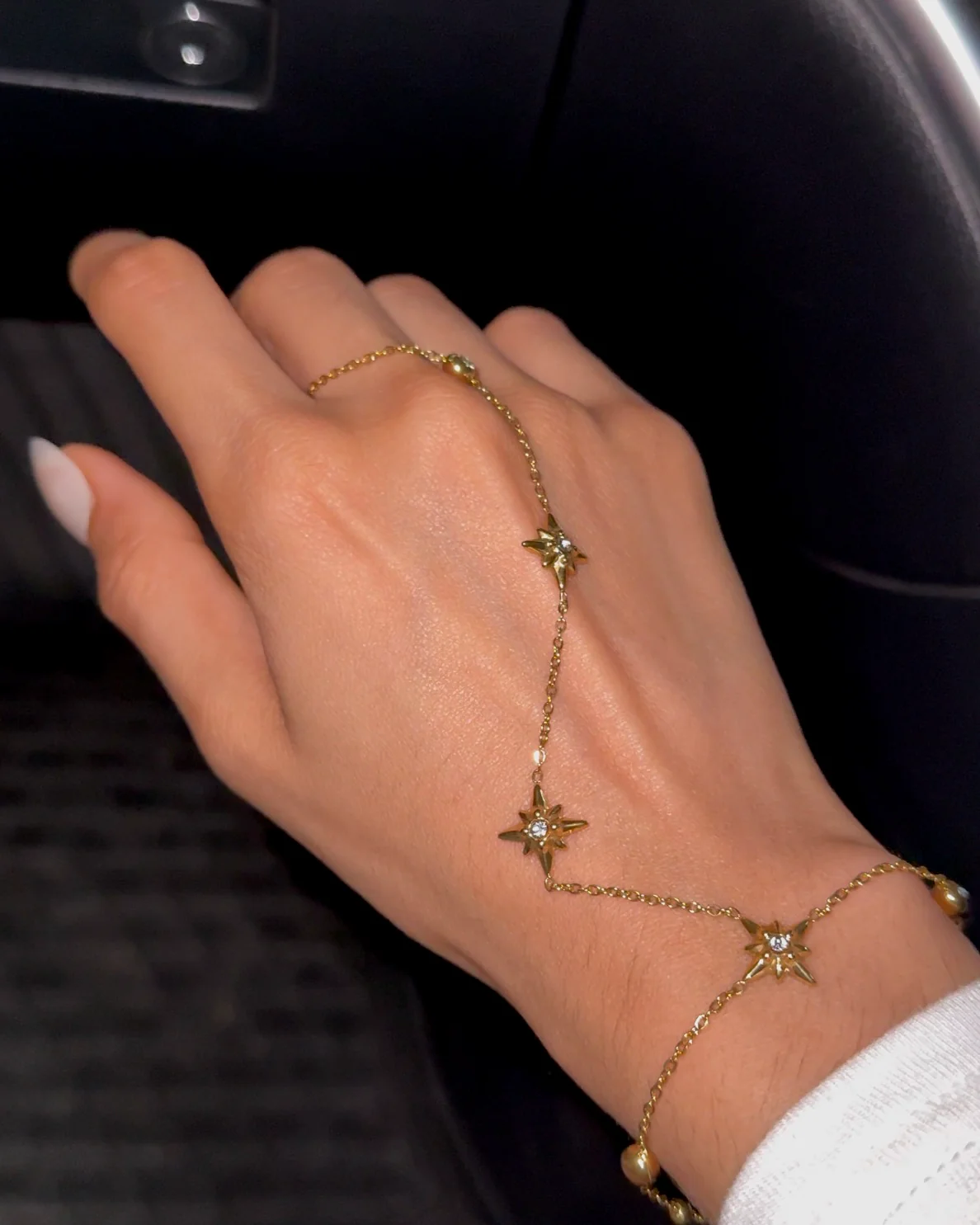 Dreamer’s Charm Hand Chain - Image 2