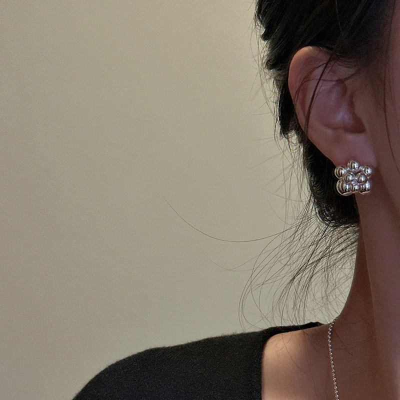 Dreaming in Silver Earrings - Image 2