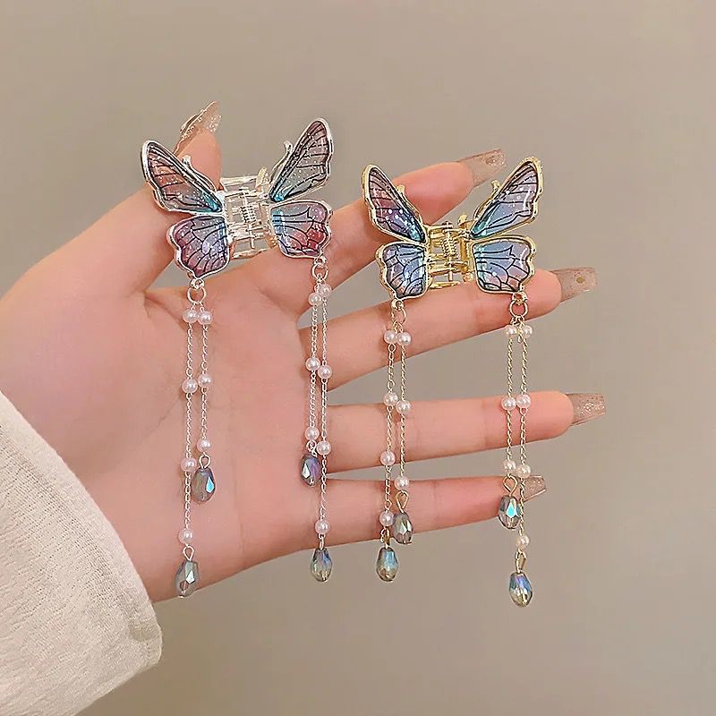 Dreamy Butterfly Hair Claw Clip (golden) - Image 2
