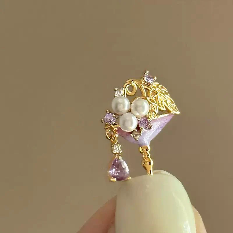 Martini Night Party Earrings - Image 4