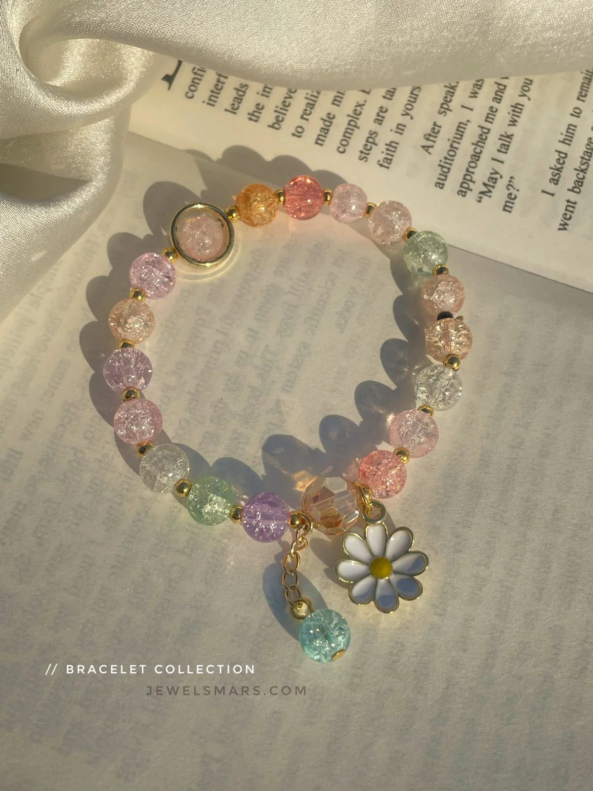 Dreamy Daisy Bracelet- multi
