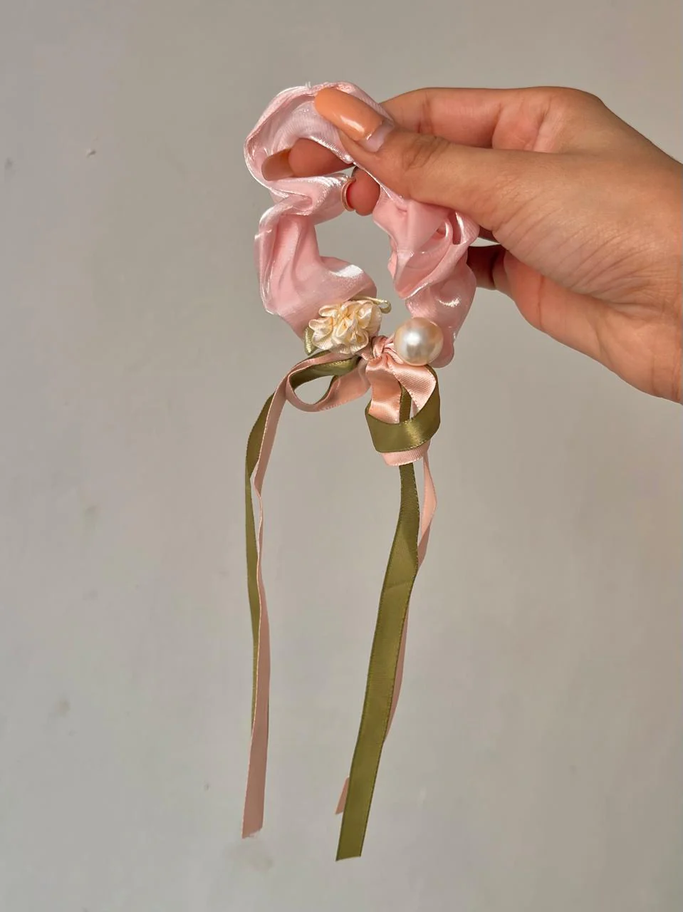 Dreamy Floral Bow Hairties - Image 2