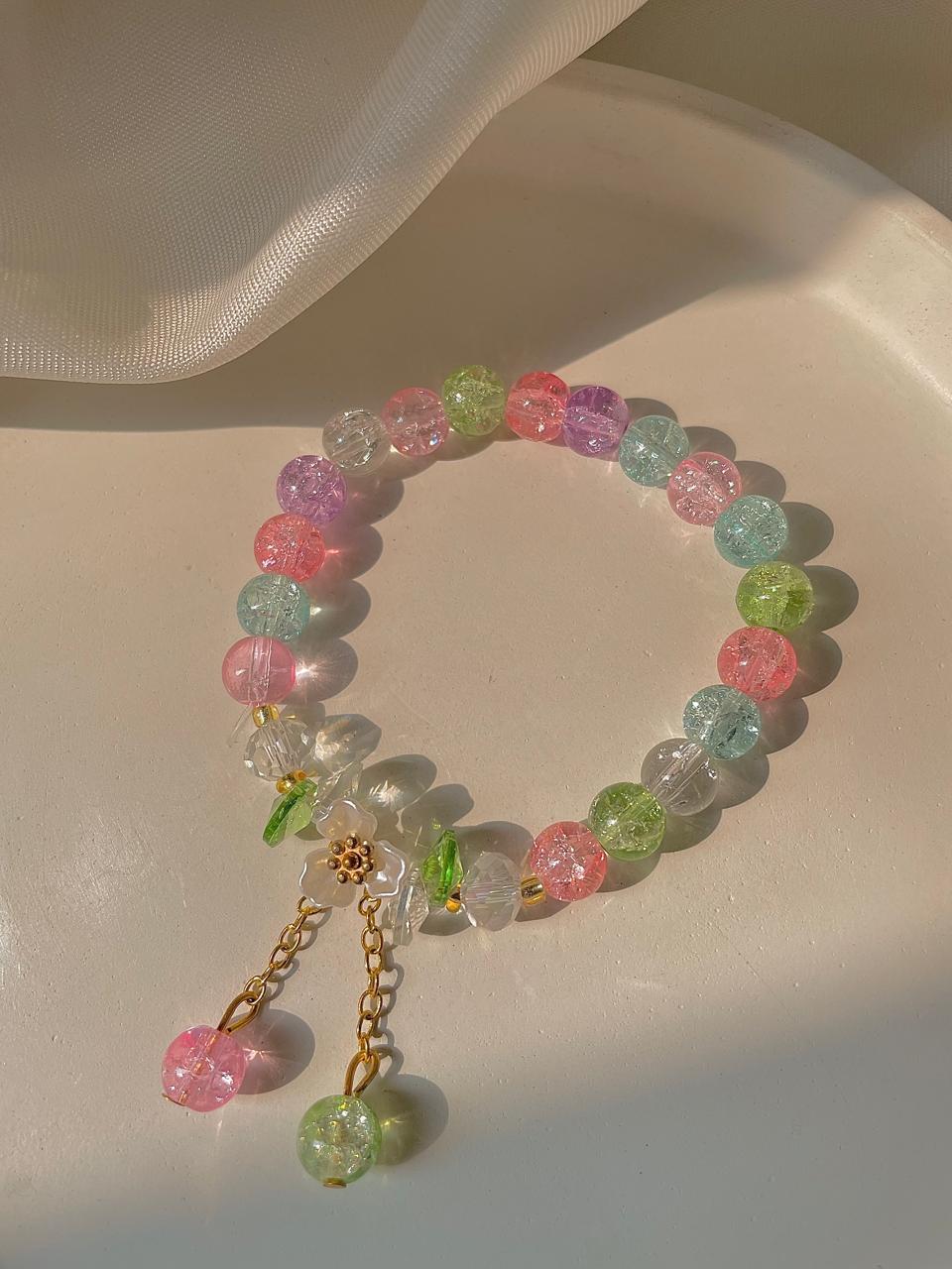 Dreamy Floral Bracelet- multi - Image 2