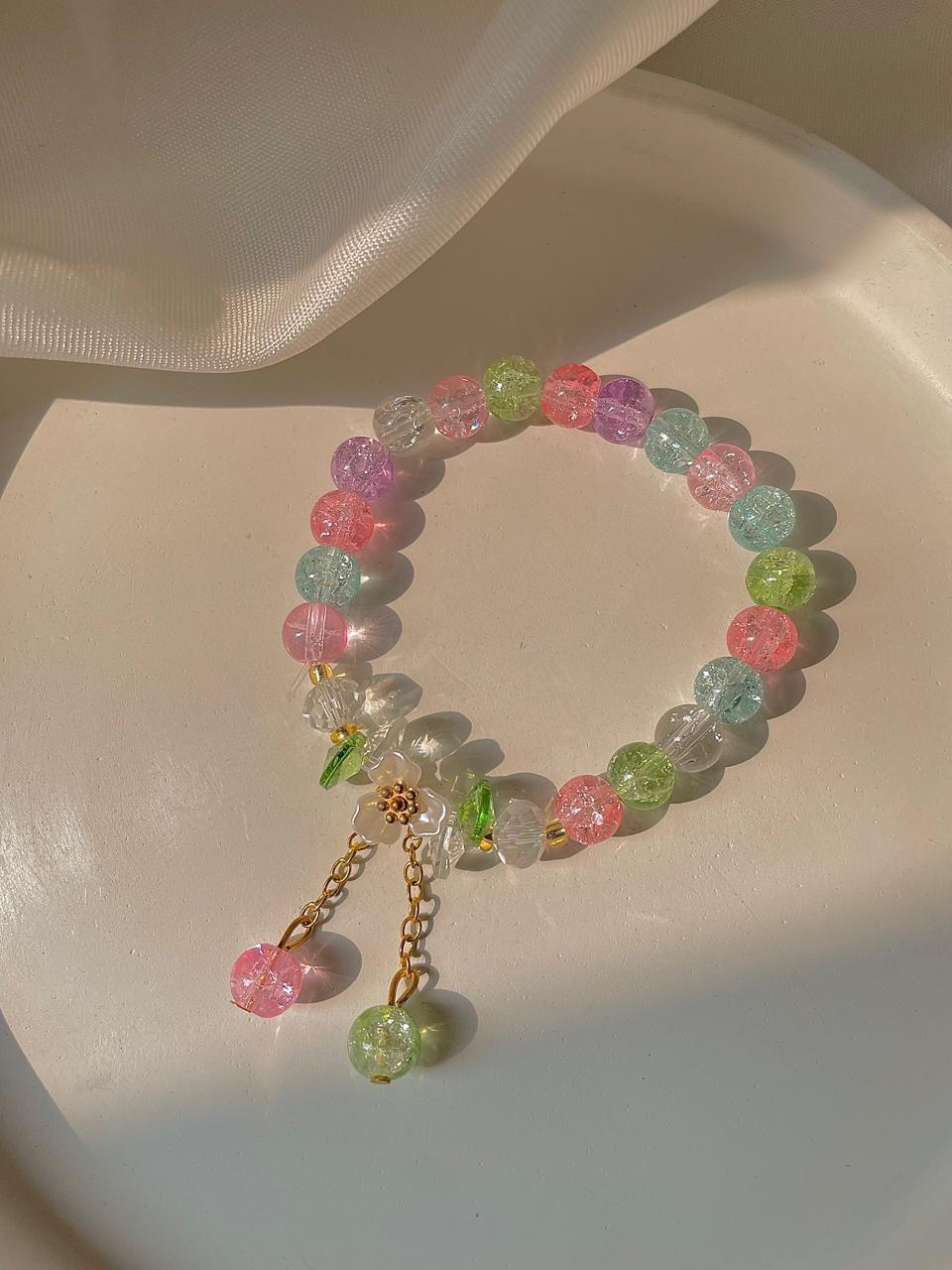Dreamy Floral Bracelet- multi - Image 3