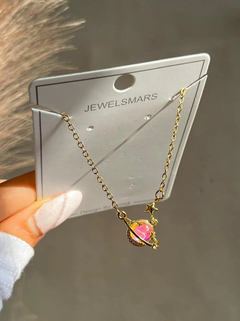 Dreamy Saturn Necklace