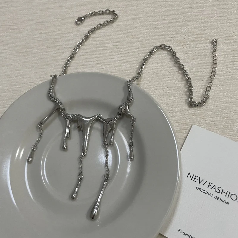 Dripping Dangles Necklace - Image 2