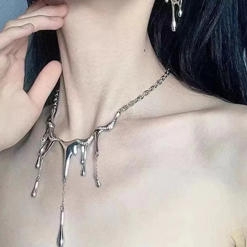 Dripping Dangles Necklace - Image 4