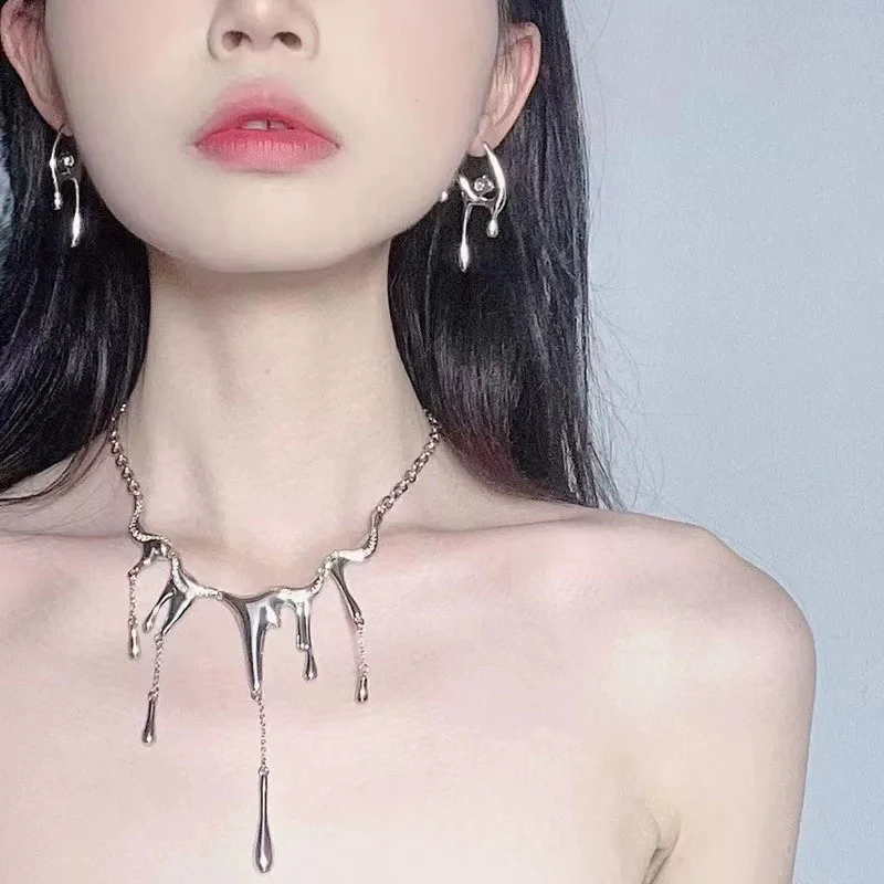 Dripping Dangles Necklace - Image 5