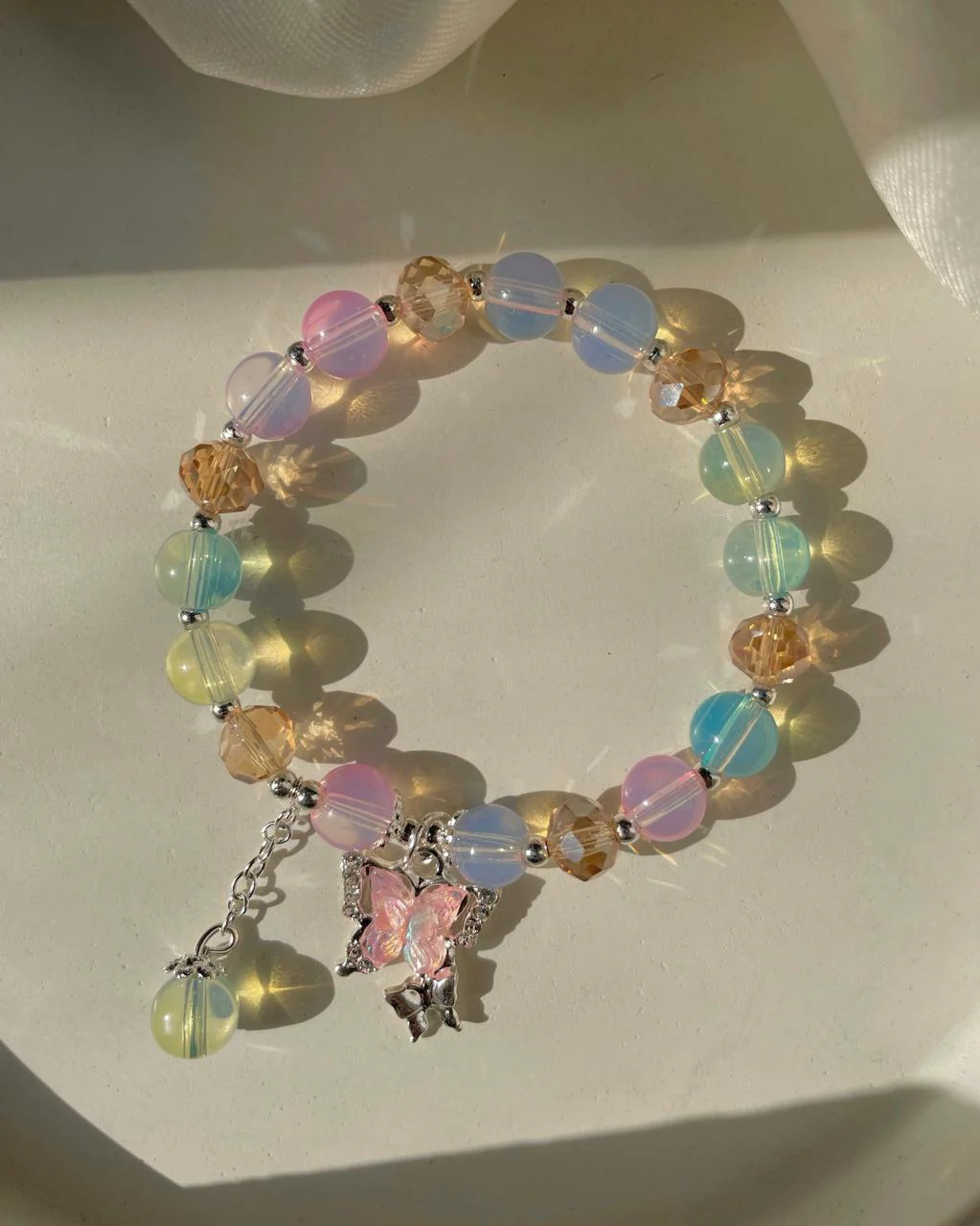 Dual Butterfly Bracelet- multi