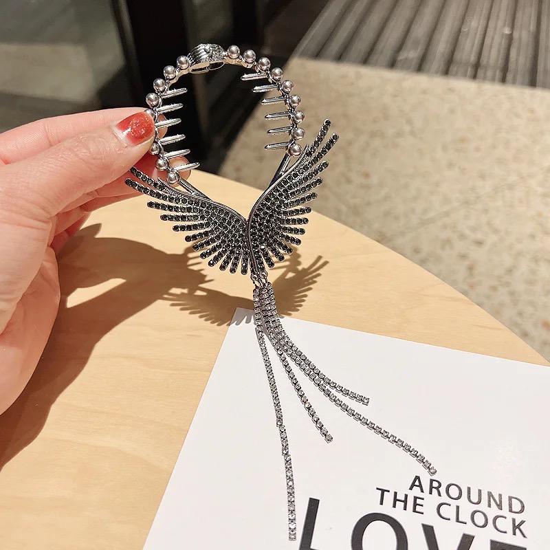 Elegant Butterfly Bun Hair Clip - Image 4
