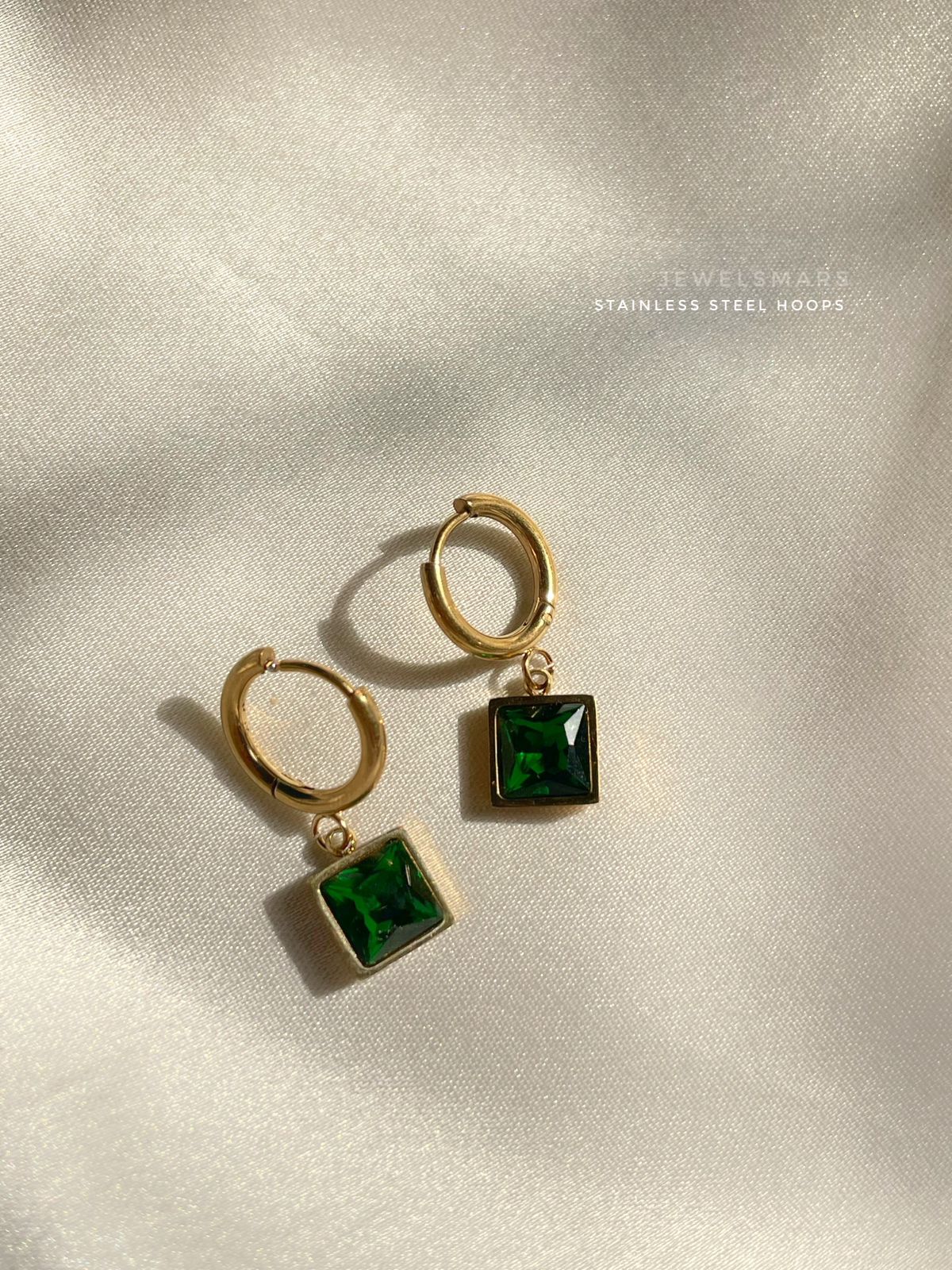 Elena Hoops (stainless steel) - Image 2