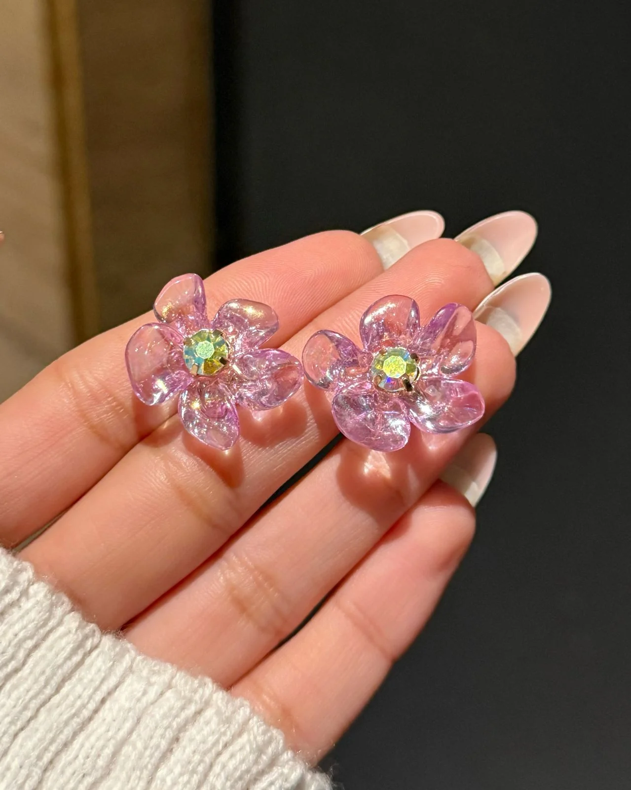 Elenor Detachable Tassel Earrings - Image 3