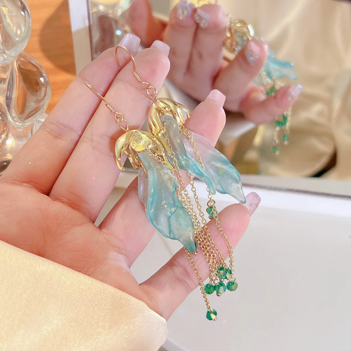 Elysian Drip Earrings - Image 6