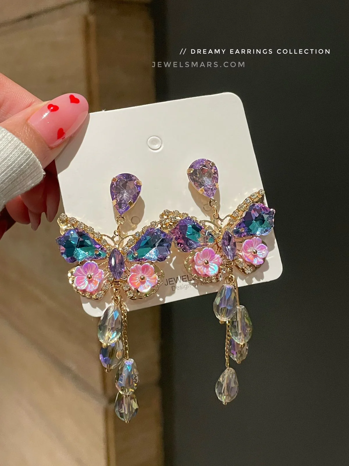 Emilia Dreamy Butterfly Earrings - Image 2