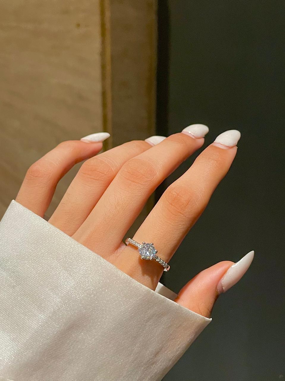 Emily in Dreams Solitaire Ring - Image 3