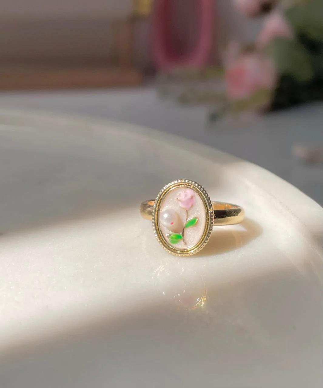 Enchanted Rosebud Ring - Image 2
