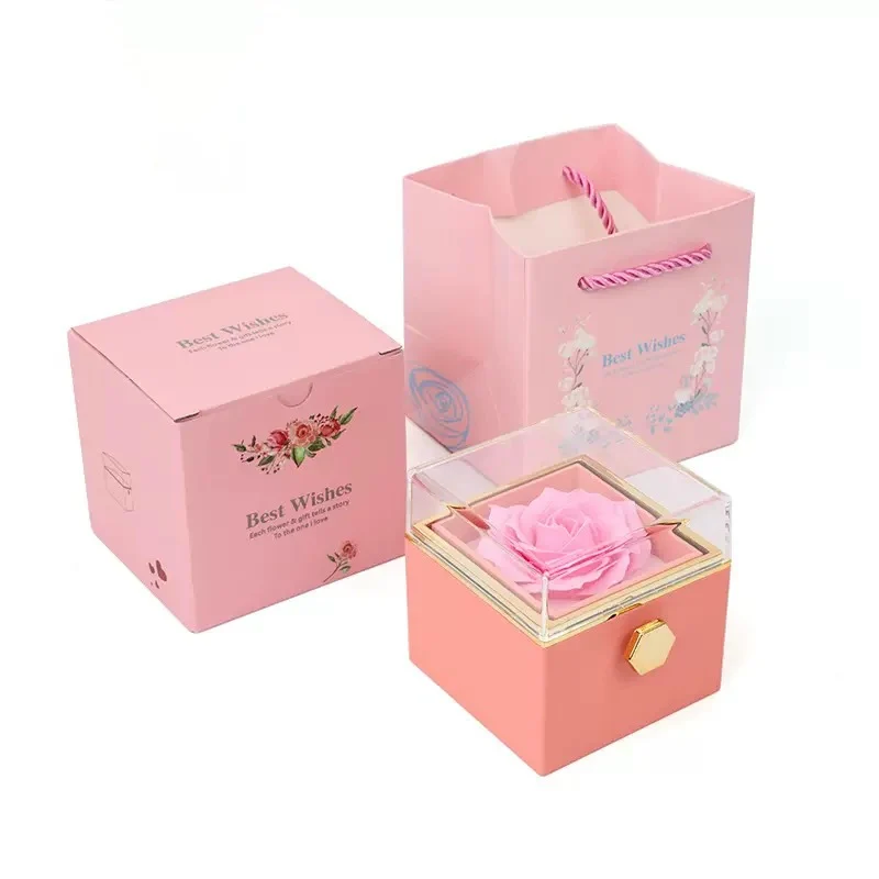 Eternal Love Rose Box Promise Ring - Image 2