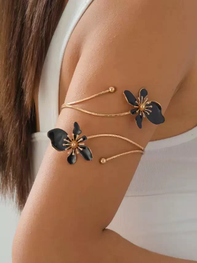 Extravaganza Black Arm Cuff - Image 2