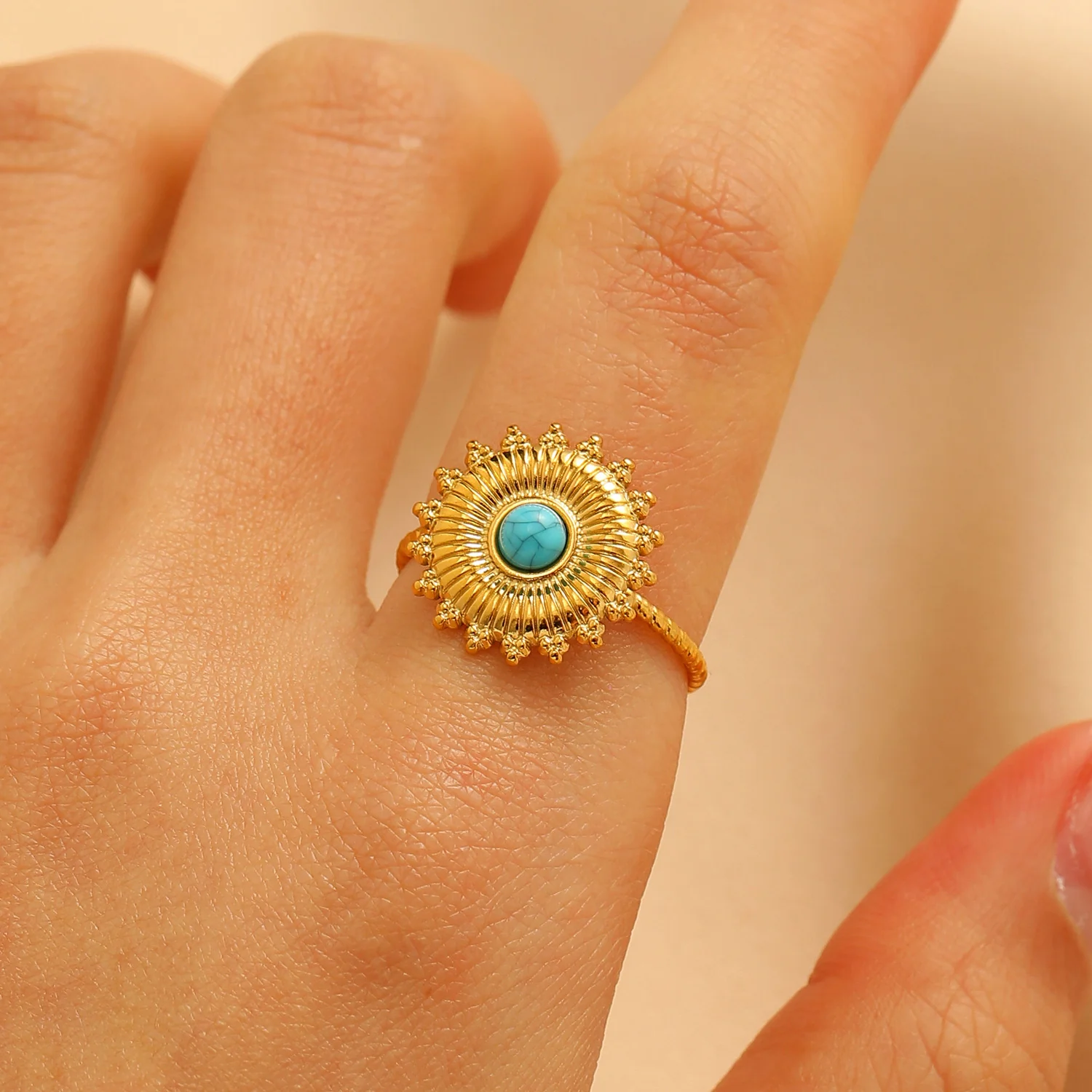 Eye Candy Turquoise Ring - Image 2