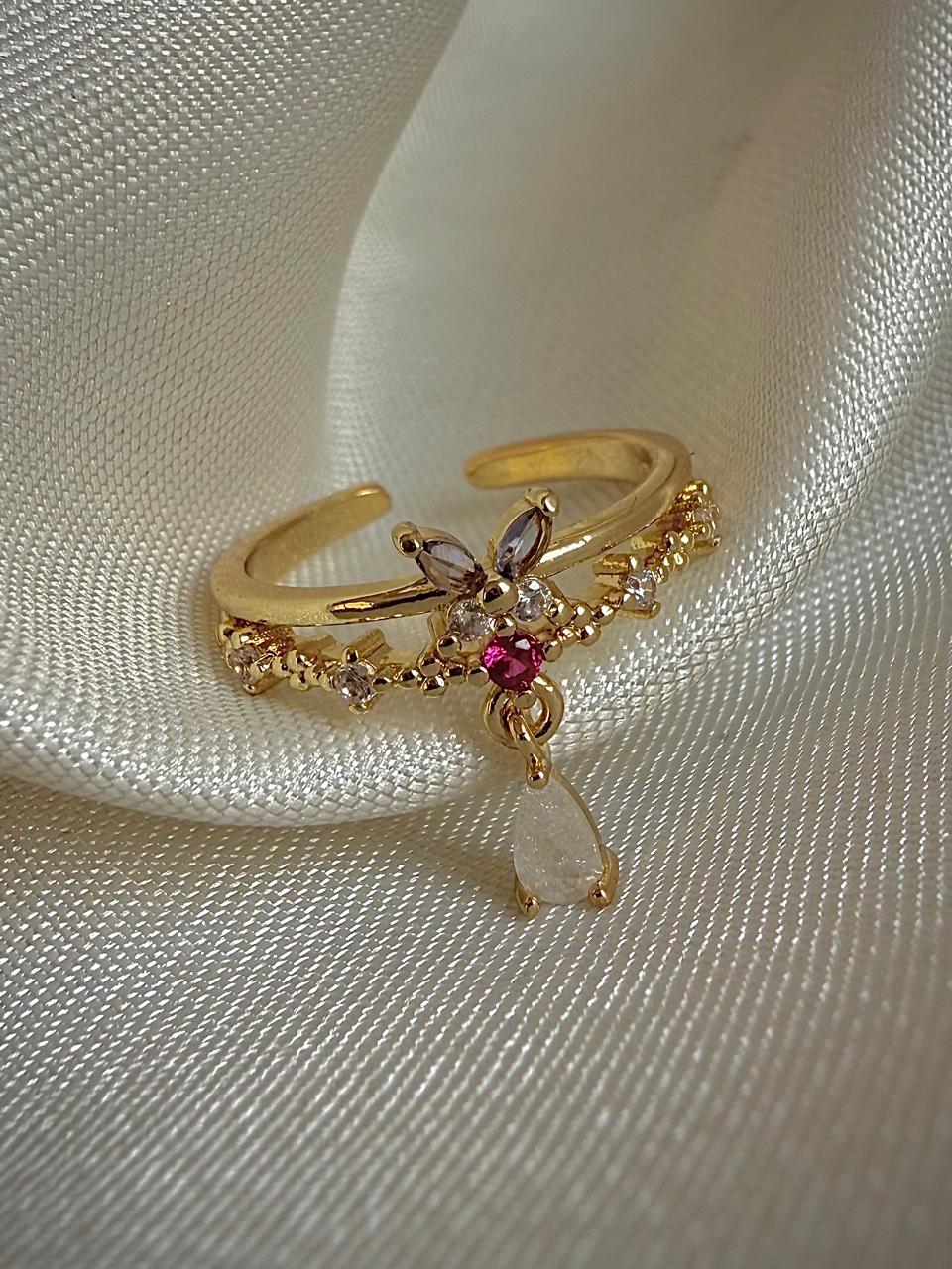 Fae Bloom Dangling Ring - Image 4