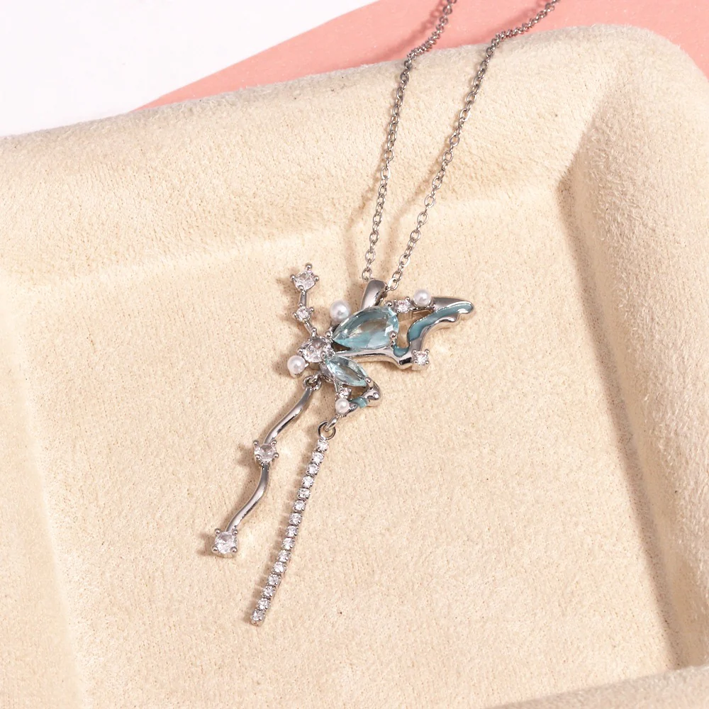 Faerie Rhinestone Necklace - Image 2