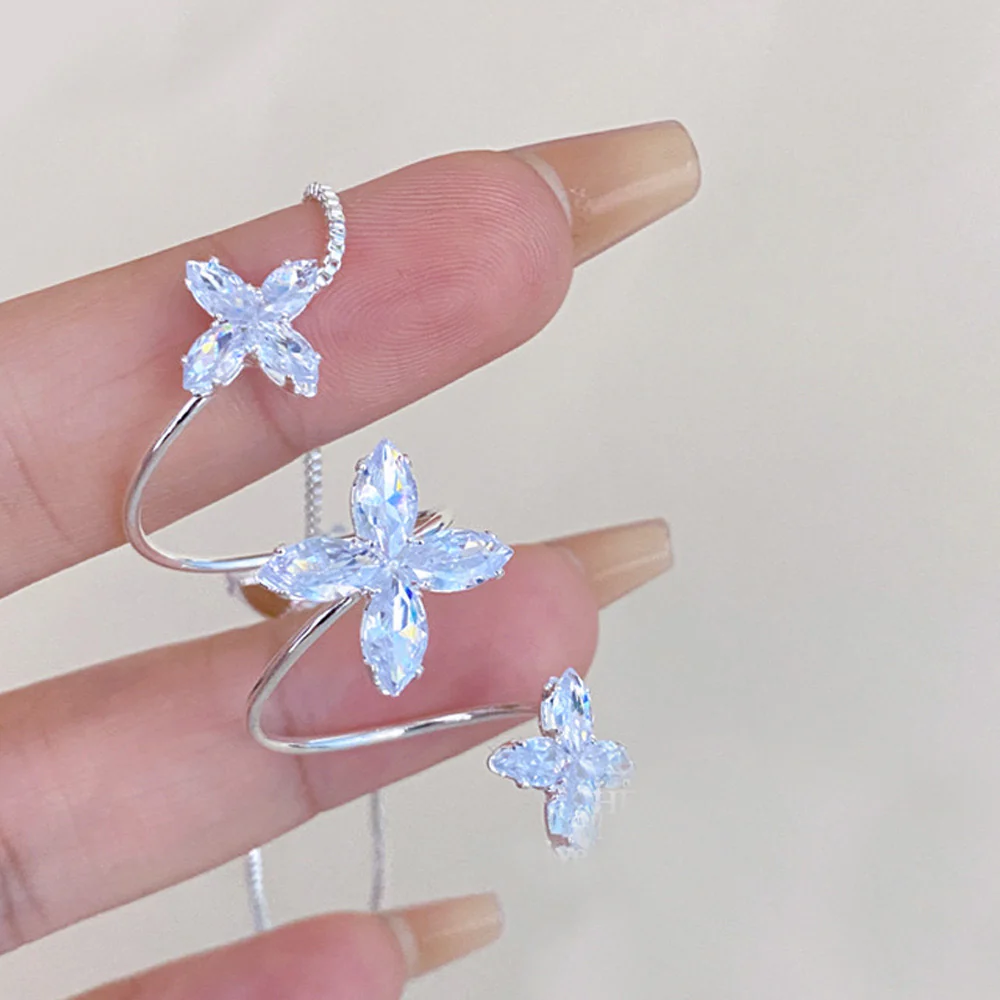Fairyflake Rhinestone Hand Jewellery - Image 3