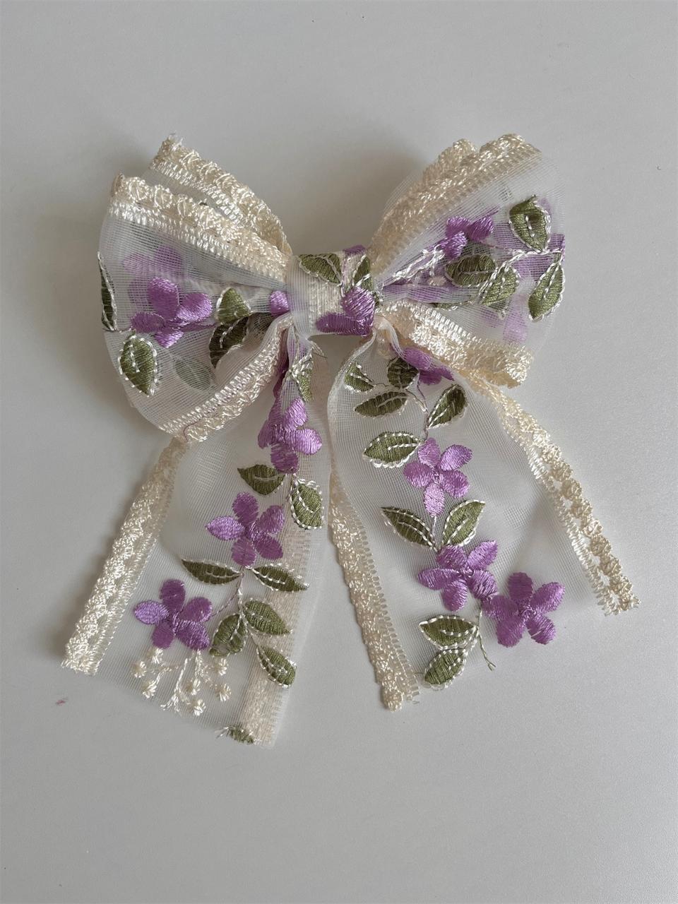 Fairyland Dreamy Hair bow- purple - Image 4