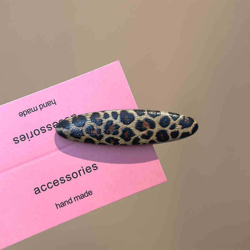Fiesty Girly Cheetah Hair Clip - Image 2
