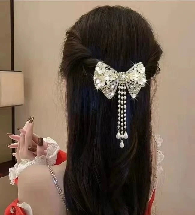 Flora Fae Bow Hair Clip