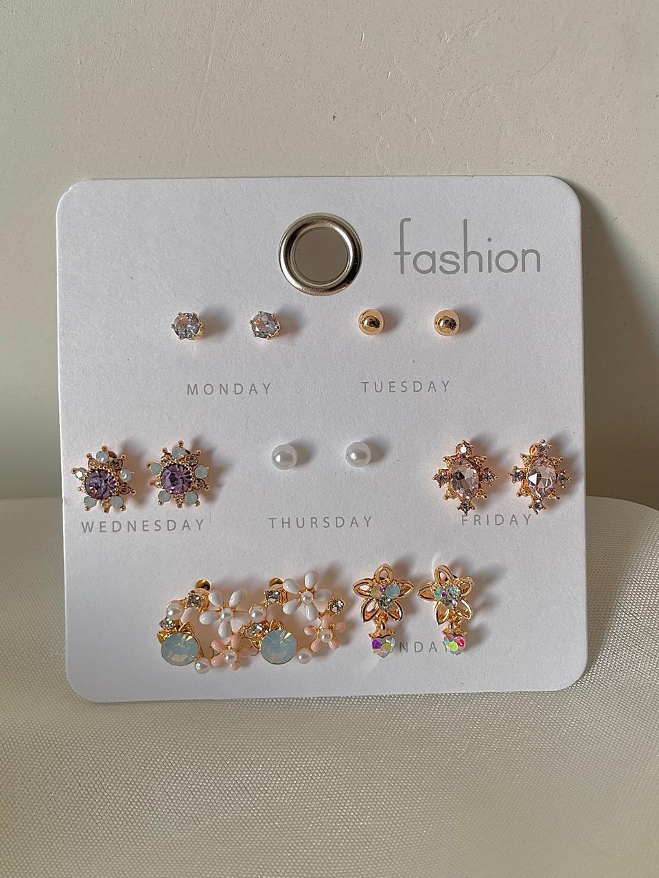 Floral Destiny Earrings Combo - Image 2