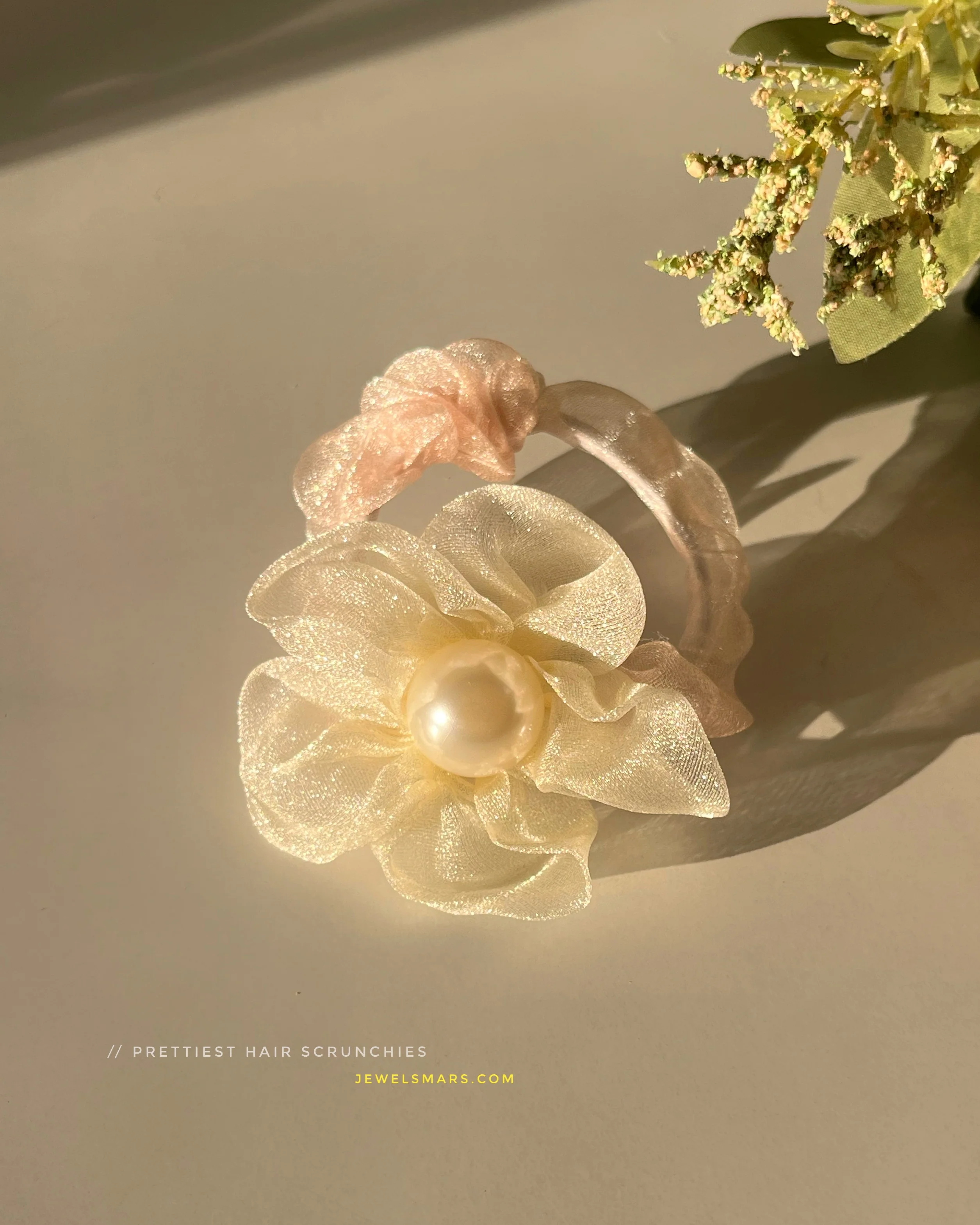 Floral Dreamy Scrunchie