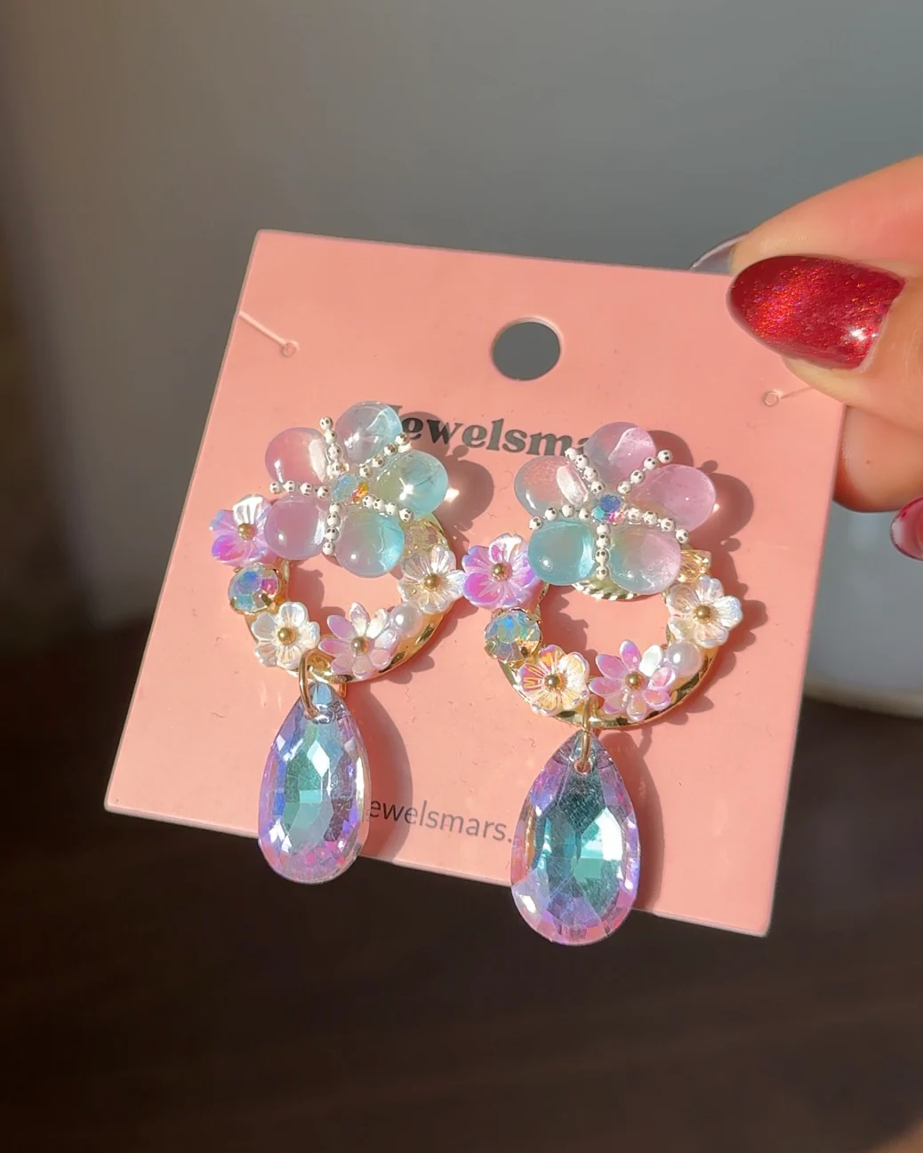 Floral Fantasy Dreamy Earrings - Image 4