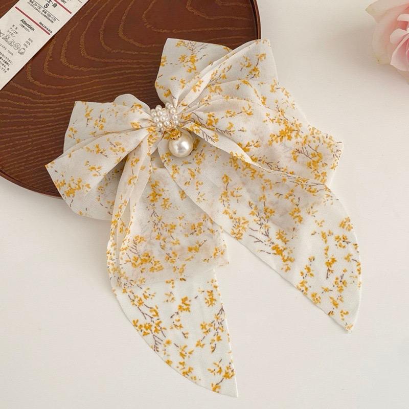 Floral Hair Bows - Image 6