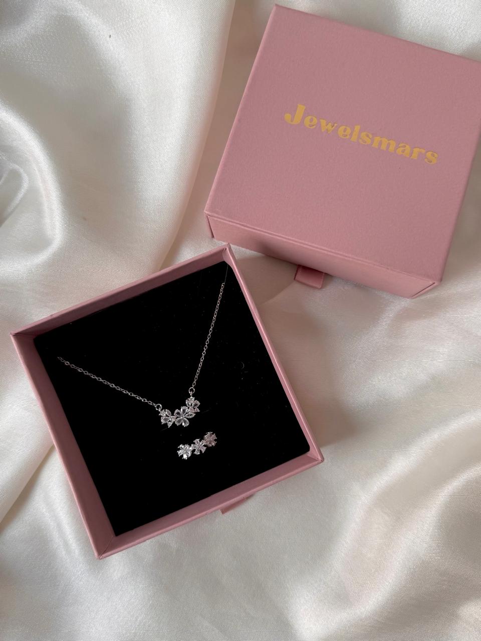 Floral Necklace + Ring Gift Box - Image 2