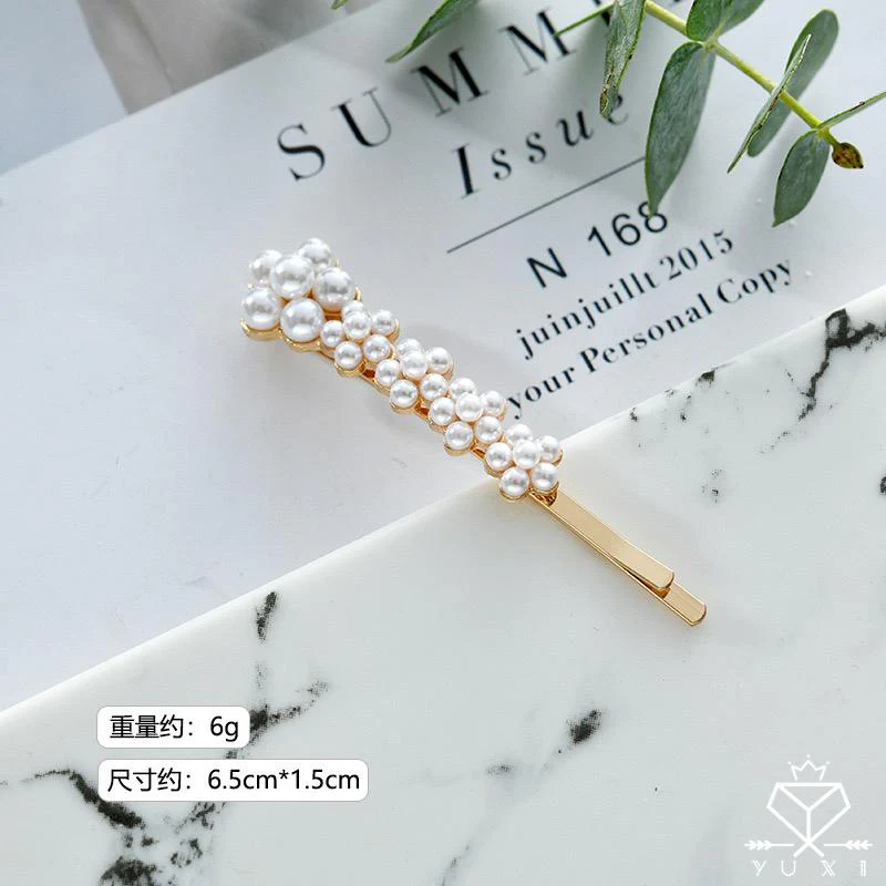 Floral Pearl Hairpin - Image 4