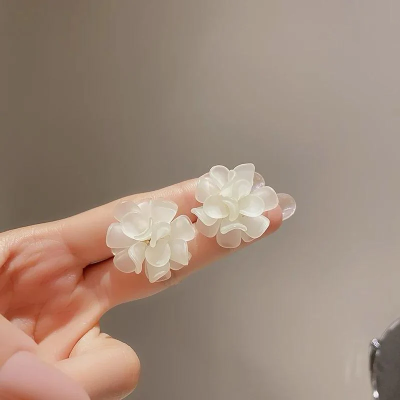 Floral Petal Earrings - Image 4
