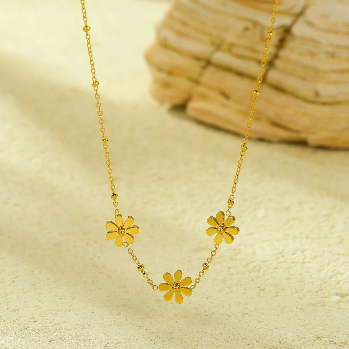 Floral Triplets Necklace - Image 5