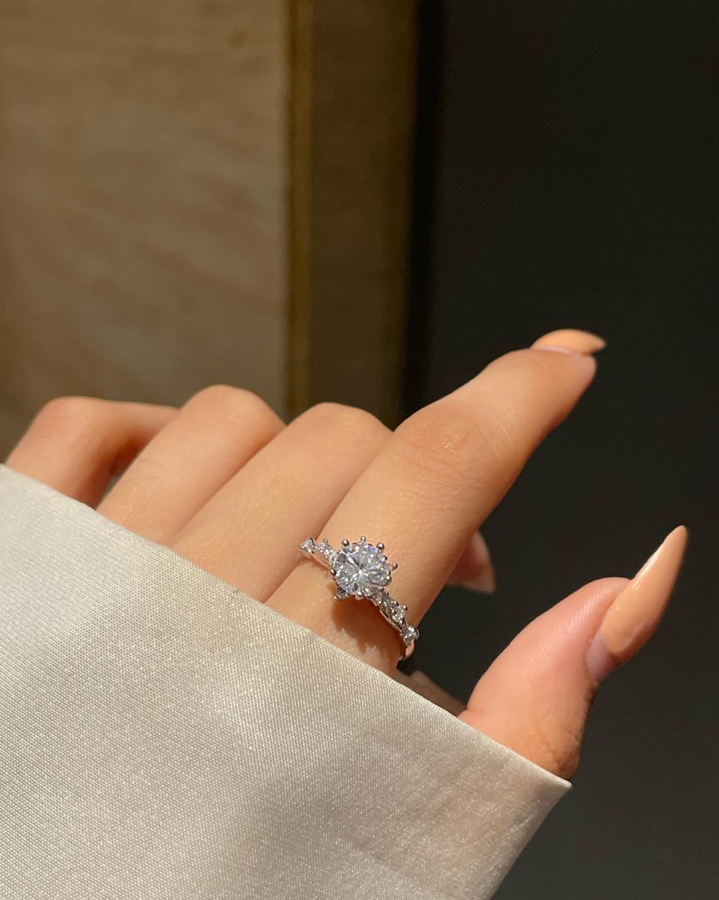 Florence Solitaire Ring - Image 2