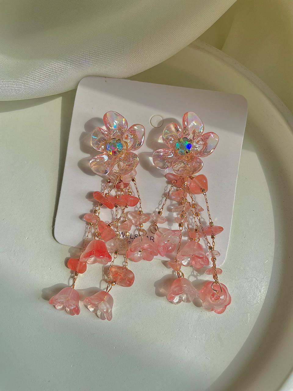Flower in the Hues Dreamy Earrings - Image 3